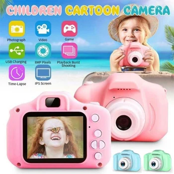 1080P HD pentru Copii Digitale Camera Mini Camera pentru Copii Cadou de Crăciun