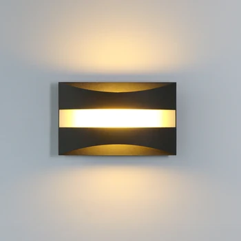 10W LED-uri de Perete de Lumină Interioară Coridor, Culoar de Iluminat Decor Lampă de Perete Camera de zi Dormitor Lampă de Noptieră Fier AC90-260V