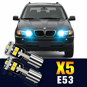 2 buc LED-ul creatininei Bec Lampă de Parcare Pentru BMW X5 E53 2000-2003 2001 2002 Accesorii