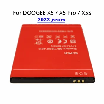 2022 Nou 100% Original X5 Roșie Telefon Acumulator de schimb Pentru DOOGEE X5 & X5 PRO & X5 x5Pro x5 s Baterie de 3100mAh de Înaltă Calitate