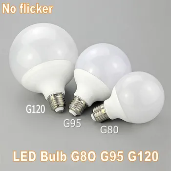 220V Led Bulb Lampa E27 lampada led 7W 15W 20W 30W SMD 2835SMD bombillas condus G80 G95 G120 de Economisire a Energiei