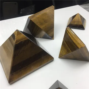 3cm-8cm Naturale de Ochi de Tigru Piramida de Cristal Lustruit Vindecare Piramida reiki minerale, Cristale de Cuarț Piatră de Vânzare