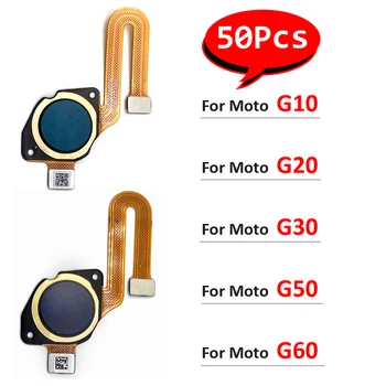 50Pcs，Original Pentru Moto G10, G20 G30 G50 G60 Scanner ID Butonul Home de Amprente Meniu Tasta de Retur Senzor de Recunoaștere Cablu Flex