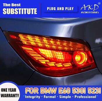 AKD Lampa spate pentru BMW E60 cu LED Tail Light 2003-2010 520I 525I 530I Ceață Spate Frână de Semnalizare Accesorii Auto