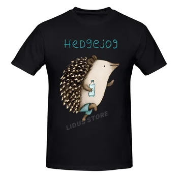 Amuzant Hedgejog tricou Harajuku Streetwear din Bumbac 100% Grafica Tricou Marci Tee Topuri