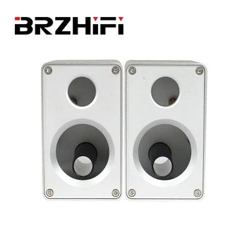 BRZHIFI Audio de 2.5 Inch Toate Aliaj de Aluminiu de Caz Profesională HiFi Speaker Șasiu Suport DIY Personalizate