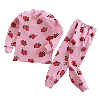 Copii pijama set de pijamale, costume copii din bumbac pentru copii desene animate haine set toddler îmbrăcăminte de noapte pentru sugari homewear set pentru 2-9 ani