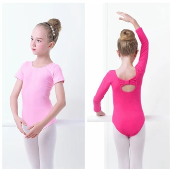 Copilul Tricouri Gimnastica, Balet, Dans Tricou Tricou Fete Body Tricouri Copii Costume De Balet