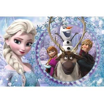 Disney Full Pătrat 5D DIY Diamant Pictura Printesa Zăpadă Regina Anna Diamant Rotund Broderie Cusatura Cruce Mozaic Cadou