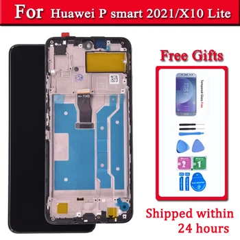 Display Pentru Huawei P Inteligente 2021 PPA-LX2 LCD Pentru Onoare X10 lite DNN-LX9 Pentru Huawei Y7a Touch Screen, Digitizer Inlocuire