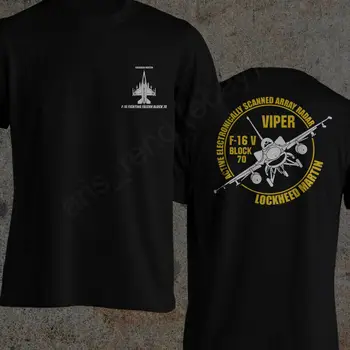 F-16 Viper Fighting Falcon cu Radar AESA T-Shirt. Premium Bumbac cu Maneci Scurte O-Neck Mens T Shirt Noi S-3XL