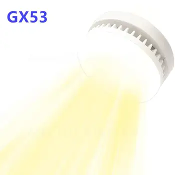 GX53 Led Bec Lumina de Sub Cabinet de Lumini 5w 7w 9w 12w 15w 18w Dulap Lumina AC110V-220V Rece Alb Cald Pentru Camera de zi Dormitor