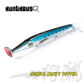 Hunthouse Ac Zargana 150mm/20g Popper Creion Atrage Long Cast Creion Momeli Plutitoare, Pescuit Topwater Momeală Pentru Bas Ton