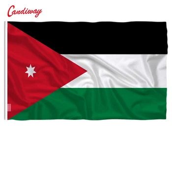 Jordan Pavilion Banner 3*5 picioare drapelul Național pentru Festivalul de Decor Acasă banner de tip stea
