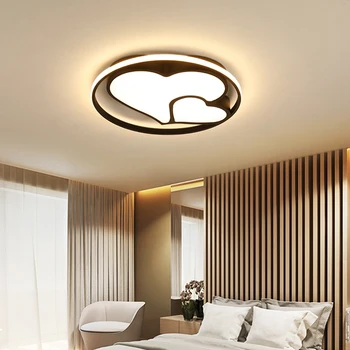 Led Candelabre Plafon de Iluminat Moderne Plafondlamp led-uri în formă de Inimă Lumini pentru casa Living bucatarie Baie dormitor lampa