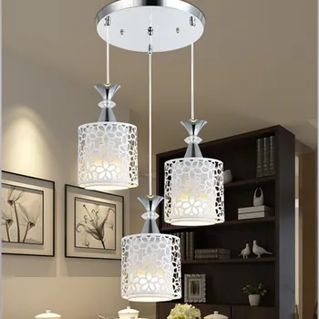 LED-uri moderne Petală de Floare de Lumină Plafon Lampă Sala de Mese Candelabru