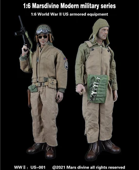 Marsdivine NE-001 1/6 Militare Moderne Serie de al doilea RĂZBOI mondial NE-a Blindate Echipament Dressing Armă Accesorii Pentru Figura Papusa de Colectie
