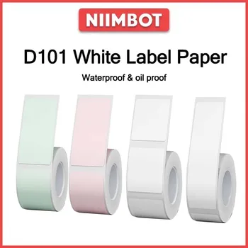 NiiMbot D101 Hârtie Supermarket Eticheta De Pret Cu Etichete De Hârtie Îmbrăcăminte Clasificare Etichete Termice Etichete Autocolant Rezistent La Apa