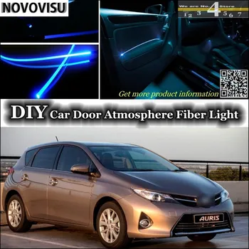 NOVOVISU Pentru TOYOTA Auris, Corolla Hatchback Pentru Altoi iM interior Lumina Ambientala Atmosfera de Fibra Optica Trupa Lumini Panou de Ușă