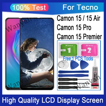 Original Pentru Tecno Camon 15 CD7 Camon 15 Aer CD6 Camon 15 Pro CD8 Camon 15 Premier CD8j LCD Touch Screen, Digitizer Inlocuire