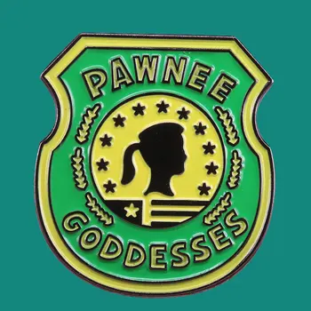 Parcuri Și Agrement Pawnee Zeițe Email Ace De Brosa Colectarea Rever Insigne Bărbați Femei Moda Bijuterii Cadouri Împodobesc Rucsac