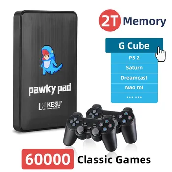 Pawky Pad Joc Video Retro 2T4K 3D Joc Consola pentru G Cube/Saturn/PS2/Naomi/N64 60000+ Jocuri pentru Windows 107 Joc Clasic Seria