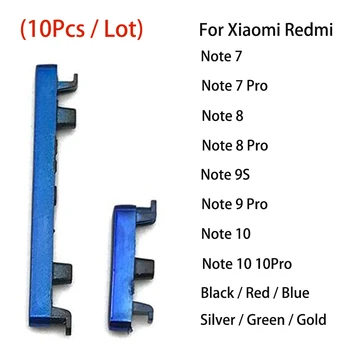 Puterea de botton Pentru Xiaomi Redmi Nota 7 8 Pro Power Buton ON OFF Volum în Sus Partea de Jos Butonul cu Cheie Pentru Xiaomi Redmi Nota 9 9 10 Pro