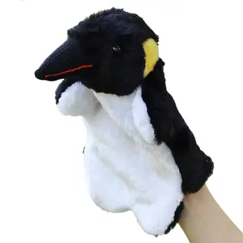 Păpuși De Mână Pinguin De Păpuși Jucării De Pluș De Animale Dollkids Umplute Interactive De Desene Animate Spune Povestea Învățarea Timpurie Manusa
