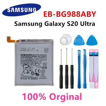 SAMSUNG Orginal EB-BG988ABY 5000mAh Baterie de schimb Pentru Samsung Galaxy S20 Ultra S20Ultra S20U Baterii de telefon Mobil+Instrumente