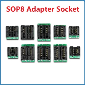 SOP8 Adaptor de Priza de Ardere Scaun POS 14/16/18/20/24/28 Să se SCUFUNDE Largă Îngustă Chip Corp Adaptor IC Conversie Test Socket 150 de 200MIL