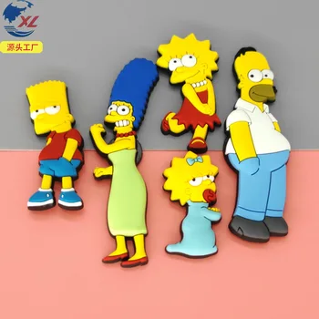 The Simpsons Creativ, Magnet De Frigider Desene Animate Magneți De Frigider Drăguț Frigider Decor Cadou De Moda