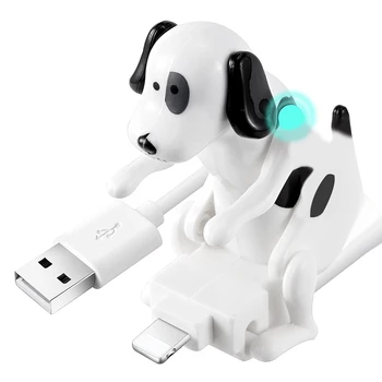 Top Oferte Cablu USB Amuzant Caine in calduri Încărcător Pentru Iphone 13/12/11 Și Mai mult, în Mișcare plină de coșuri Câine Rapid Încărcător Cablu USB
