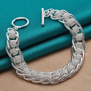 VENTFILLE Argint 925 Multe Cercul Farmecul Brățară de Lanț Pentru Femei Om la Modă de Nunta Logodna Bijuterii en-Gros