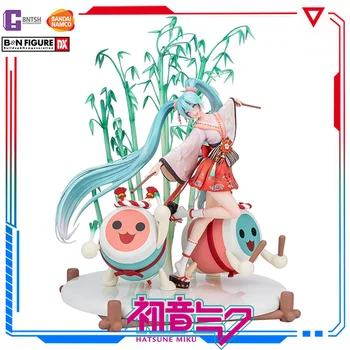În Stoc BNTSH BN FIGURA DX Vocaloid Hatsune Miku Taiko Filozof Miku Anime Model Figurine Decor de Colectare de Jucării