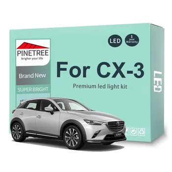 10buc Pentru Mazda CX-3 CX3 2015-2021 Led-uri Lumina de Interior Kit Dome Harta Portbagaj Becuri LED Canbus