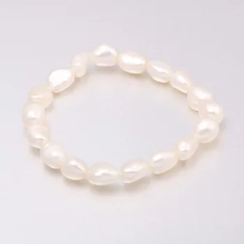 2020 Înaltă Calitate 6-7 mm de apă Dulce Pearl Bratari Perle Naturale Brățară Pentru Femei Pearl Brățară