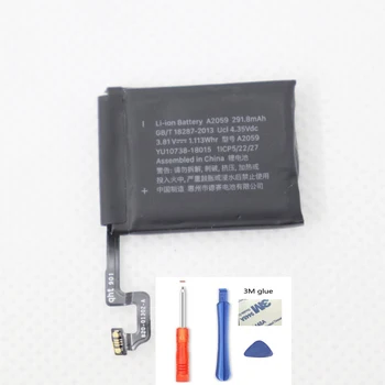 291.8 mAh A2059 Baterie Pentru Apple watch Seria 4 44mm A2059 Baterie + Instrumente Gratuite