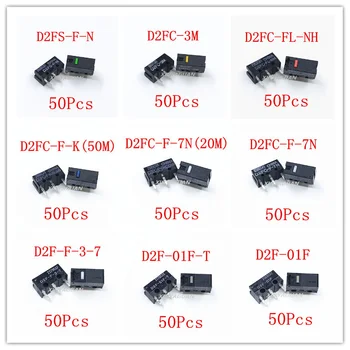 50Pcs Original mouse-ul micro comutator D2FC-F-7N 20M DE D2FC-F-K(50M) -RZ D2FC-FL-NH D2F D2F-01F D2F-01F-T D2F-F-3-7 Butonul Mouse-ului