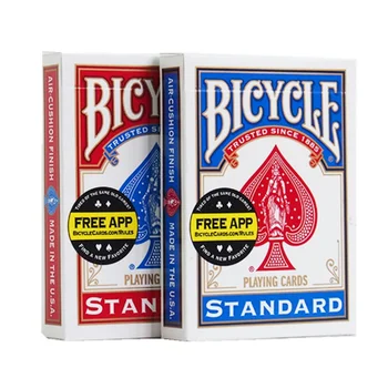 Bicicleta Standard Indicele de Carti de Joc Red/Blue USPCC Rider Punte Spate Dimensiunea Poker Carte de Magie Jocuri Trucuri Magice elemente de Recuzită