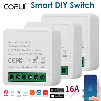 Corui Tuya Smart Switch Hub Zigbee Gateway Smart Home Două Mod De Control App Control De La Distanță Inteligent Viață Alexa De Start Google