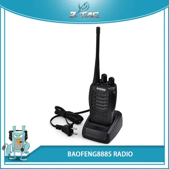 Element Z-tactice BAOFENG888S RADIO Walkie Talkie 3 KM 5W Putere Nominală de Vânătoare Radio Z005 Radio Militar BAOFENG Canale 400-470