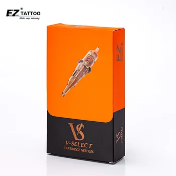 EZ V Sistem de Tatuaj Cartuș Ace Round Shader Membrane Elastice pentru Rotative Mașini Tatuaj Mânere 20 BUC/Cutie