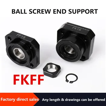 FK10FF10 Șurubul brățării de suport a suport fix lagăr liniar FKFF10/FK10/FF10for mingea screwSFU1205/SFU1605