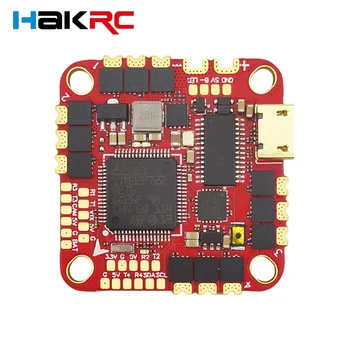 HAKRC F722 40A AIO Dual USB de Control al Zborului 4IN1 BLHELI_ S ESC 2-6S 25.5x25.5mm Pentru DJI HD VTX CADDX CRSF FPV Racing Drone