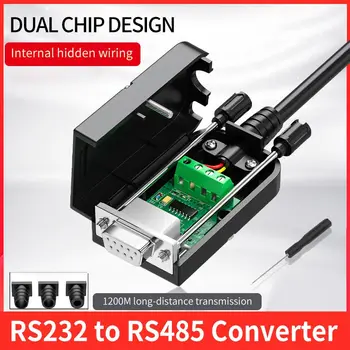 Industriale RS232 pentru 485 Converter Conector Două-mod Reciproc de Conversie RS232 la RS485 Adaptor 485 să-232 Port Serial DB9 Module
