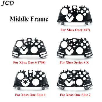 JCD Plastic, Cadru de Mijloc pentru Xbox One S Seria X X S Elite 1 2 Controller Carcasă Interioară Titularul Caz de Reparații Accesorii
