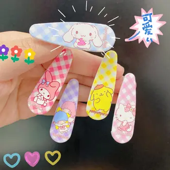 Noi Sanrio Carouri Bb Clip Hairpin Scortisoara Câine Hello Kitty De Par Clip De Desene Animate Drăguț Fată Liu Mare Clip Student Accesorii De Par