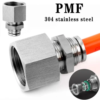 PMF304 din oțel inoxidabil pneumatice comun filet interior de separare rapidă conector 4 6 8 10 12 mm pneumatic rapid comun