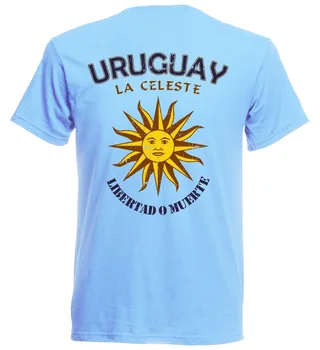 Uruguay T-Shirt pentru Bărbați Legenda Fotbalist Soccers Livrare Gratuita Mens Nou Brand de Moda Haine de Vara Bumbac Slim Fit T-Shirt